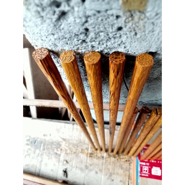 Tangkringan Cucak Ijo Ciblek Dowel Halus kayu kelapa