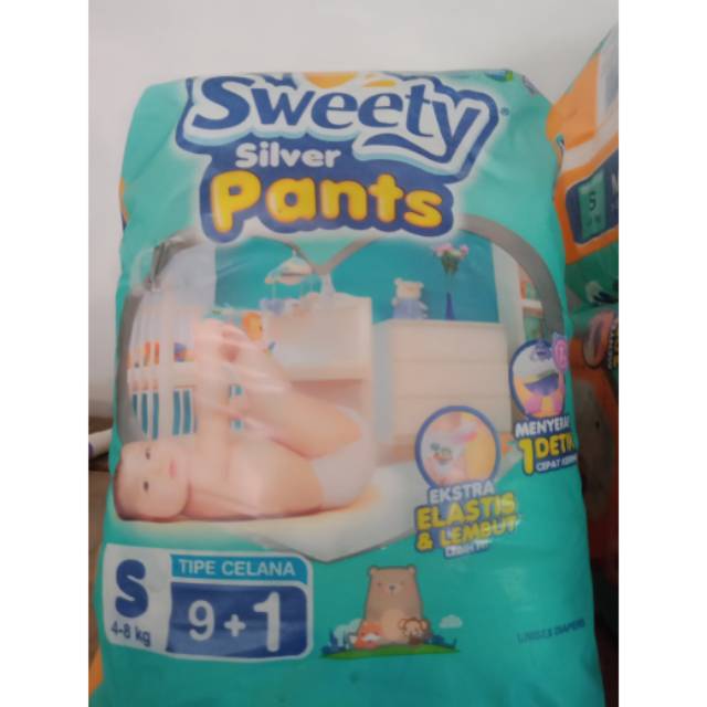 Pampers bayi sweety silver s
