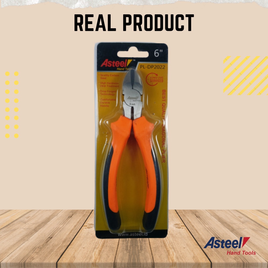 ASTEEL Tang Potong 6 inch / Tang Potong / Tang Diagonal Plier 6&quot;