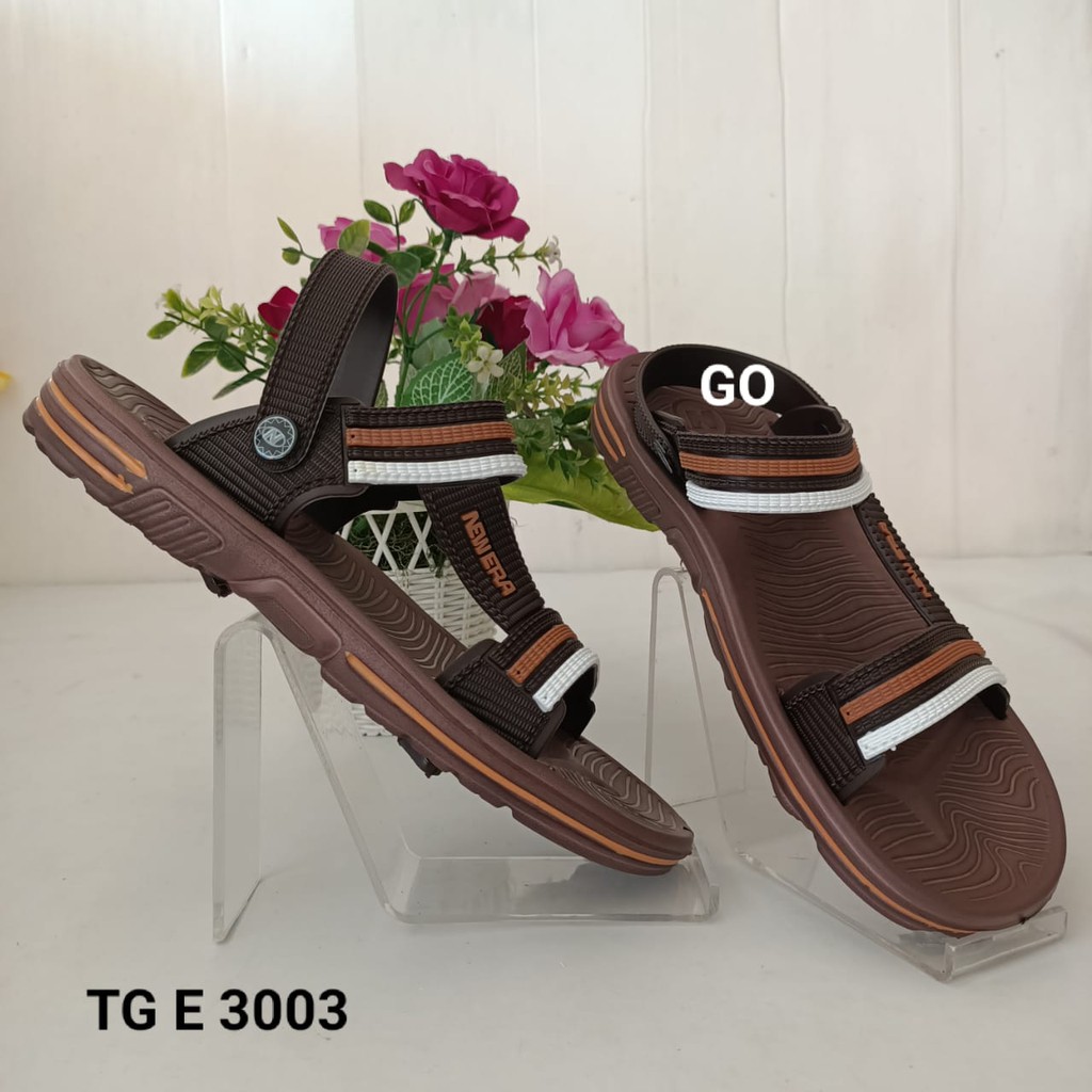 gos NEW ERA TG E 3003 Sandal Karet Tali Laki Perempuan Sendal Gunung Anak