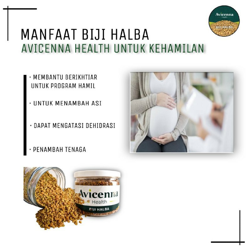 Biji Halba Avicenna Health 250gram - Biji Hulba - Fenugreek