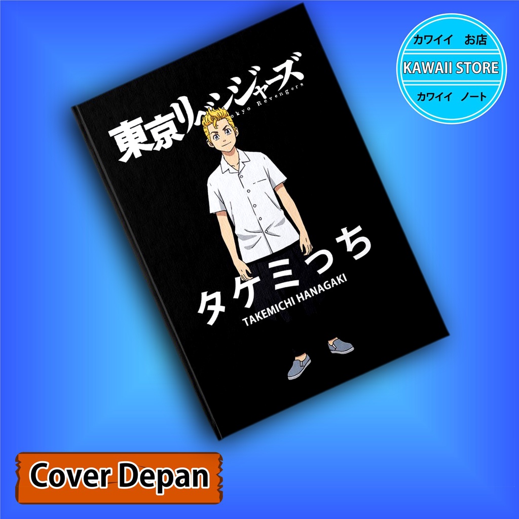 

Notebook / Pocket book Hard Cover Anime Tokyo Revengers TAKEMICHI HANAGAKI uk A5 & A6 / Notes Book