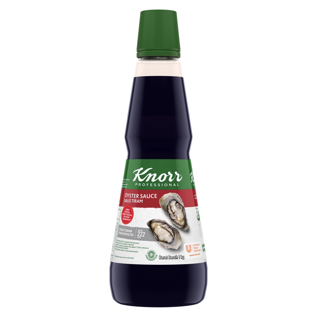 

Knorr Oyster Sauce 1kg - Saus Tiram 1 kg