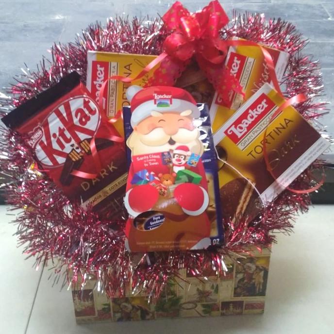 

BAYAR COD Hampers Parcel natal/ Imlek/ lebaran Loacker BERGARANSI Kode 368