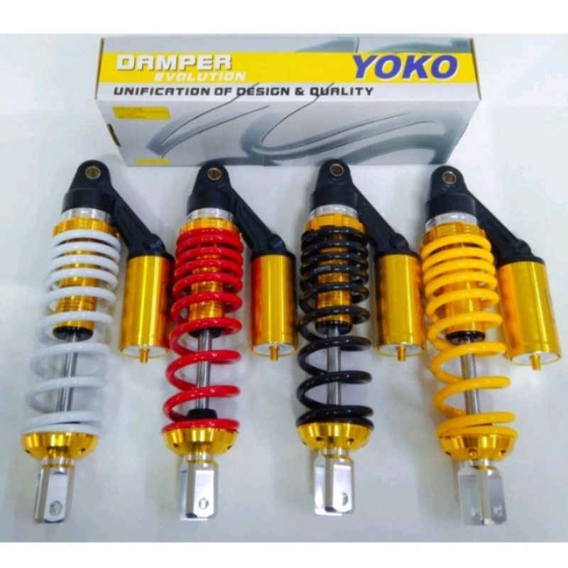 SHOCK SHOCK BEAKER BELAKANG MATIC TABUNG ATAS YOKO UK 305MM MIO BEAT XEON FINO SCOOPY DILL