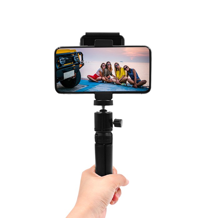 Handheld aluminium tripod stand phone holder for Dji Osmo Action cam