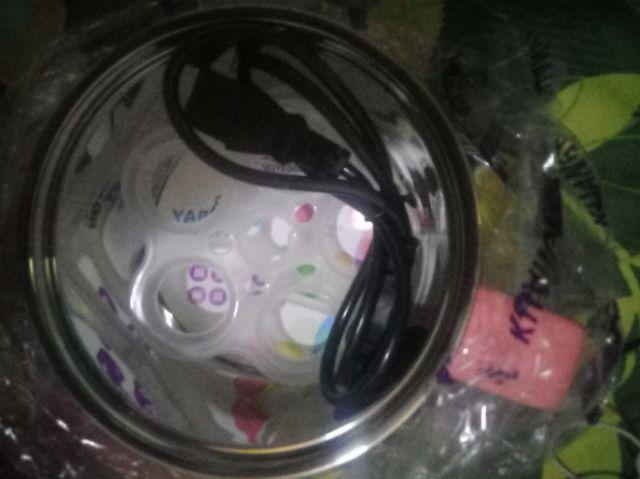 Panci Listrik / Teko Listrik Electric Steamer Pot Stainless Steel 16 Cm Warna