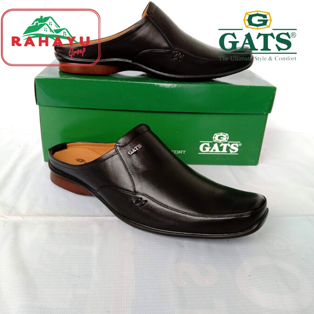 Sepatu Sandal Gats ZU 0061 black.original by gats