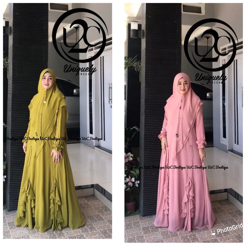 Misha Syari by U2C Syari premium by U2C Syari premium by Boutique U2C original Brand Syari mewah