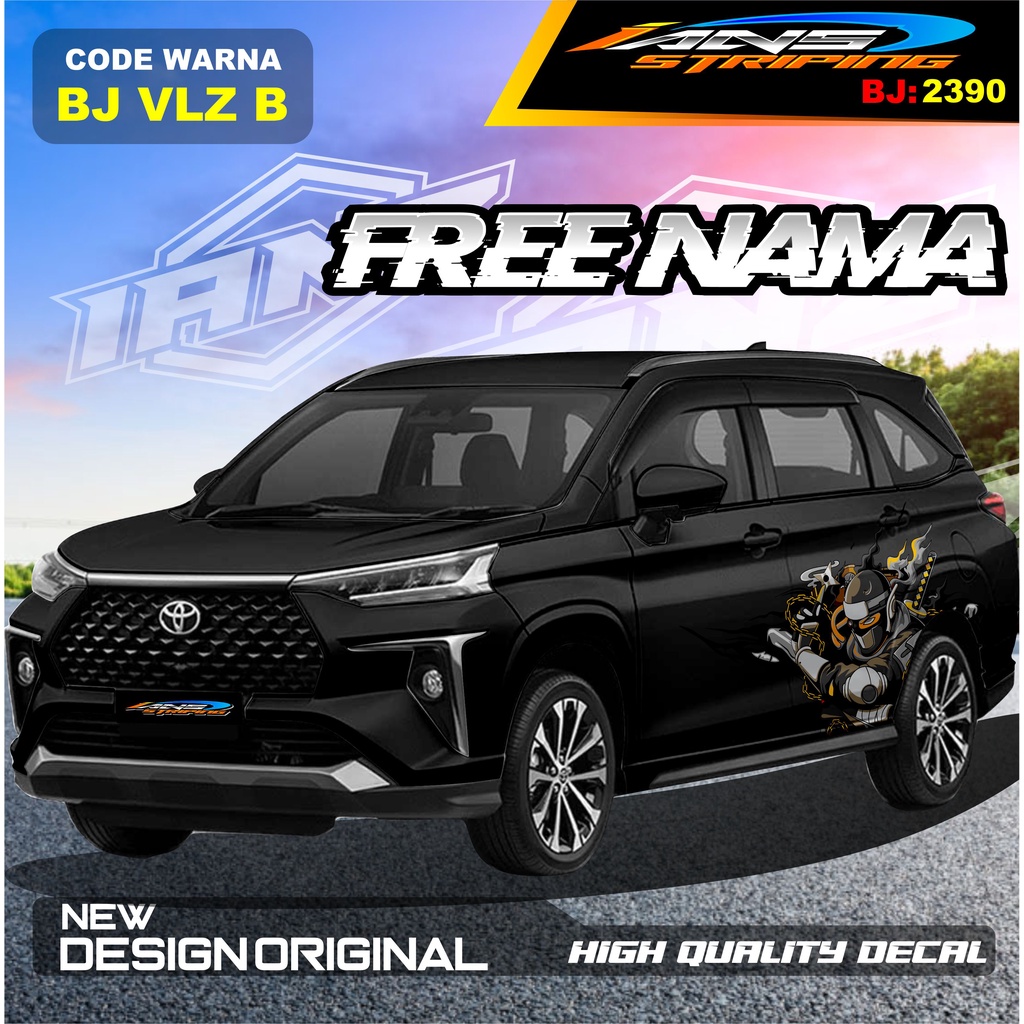 VARIASI STIKER MOBIL AVANZA VELOZ / VARIASI STIKER MOBIL XENIA REBORN / STICKER DECAL MOBIL PAJERO / STIKER MOBIL