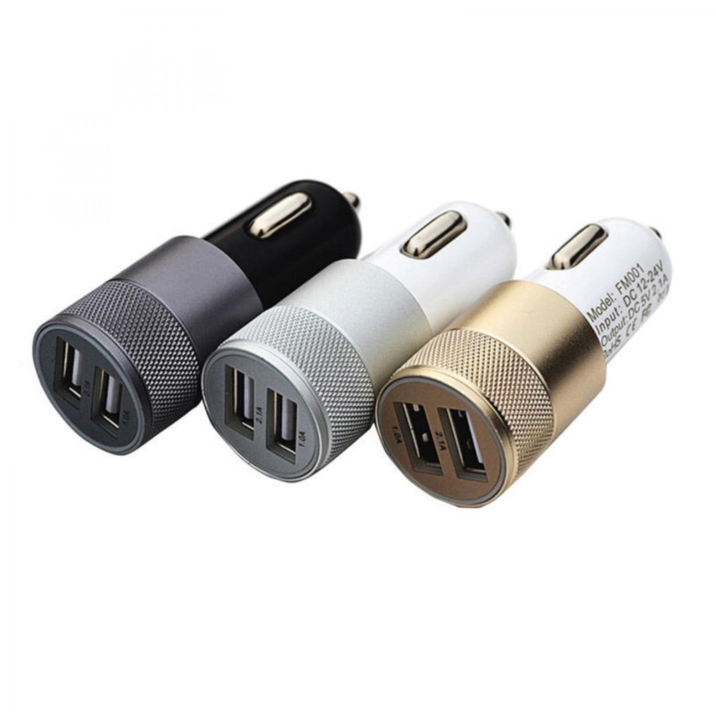 TG-A1 Olaf Quick Car Charger Dual USB 2.1A 1.0A - O12