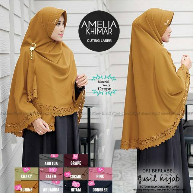 AMELIA KHIMAR ORI QUAIL HIJAB
