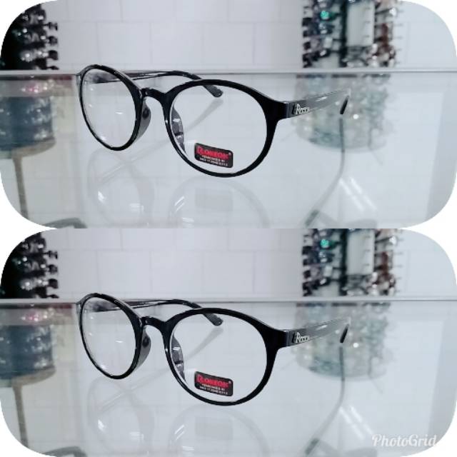 Frame kacamata bulet korea/kacamata bulat frame unisex
