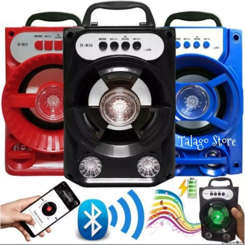 Speaker bluetooth Karaoke SX2001 Free Mic C O D