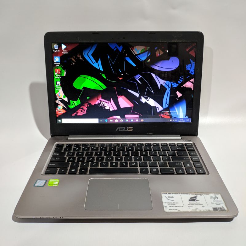 laptop Ultrabook gaming asus K401uq core i7 6500u - ram 16gb - ssd 512gb - dual vga Nvidia 940m