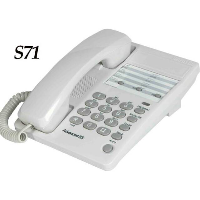 SAHITEL S71  - Telepon Kabel / Telephone Rumah Kantor #Best Product &amp; High Quality