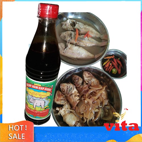 

Kecap Asin Gajah Cap Siong Sungailiat Bangka 600ml