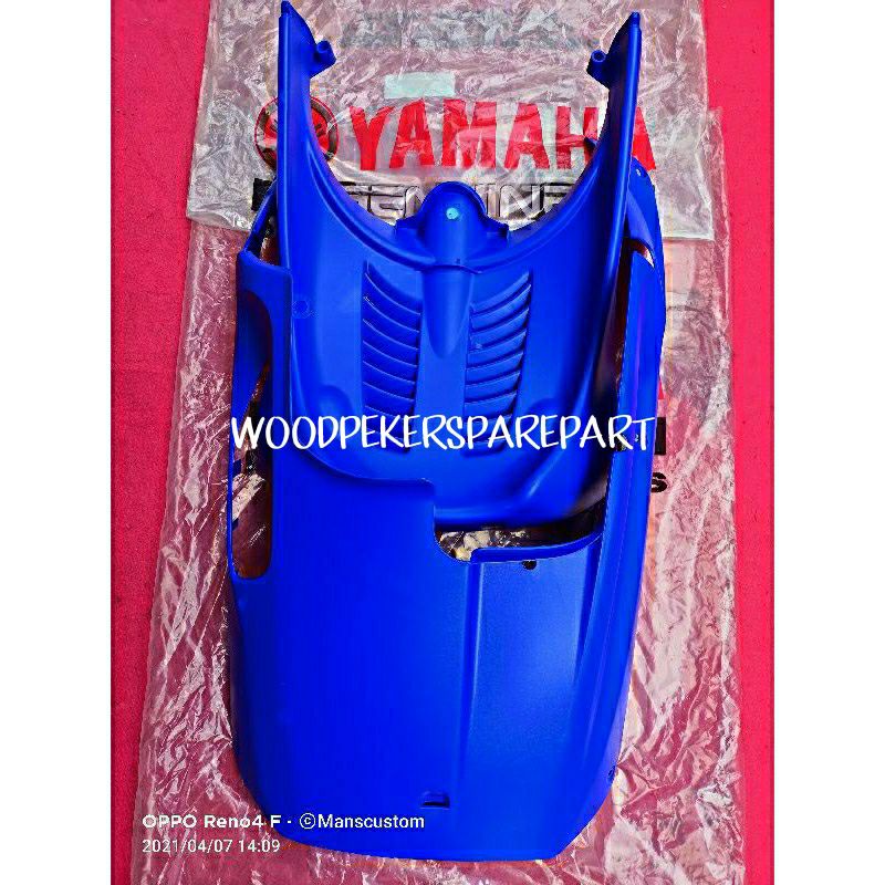 DEK KOLONG DAN DEK PARUH YAMAH MIO SPORTY BIRU