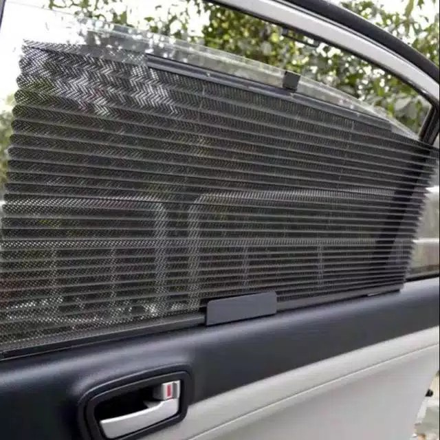 Tirai tutup kaca hordeng mobil samping/Tirai kaca mobil model tarik