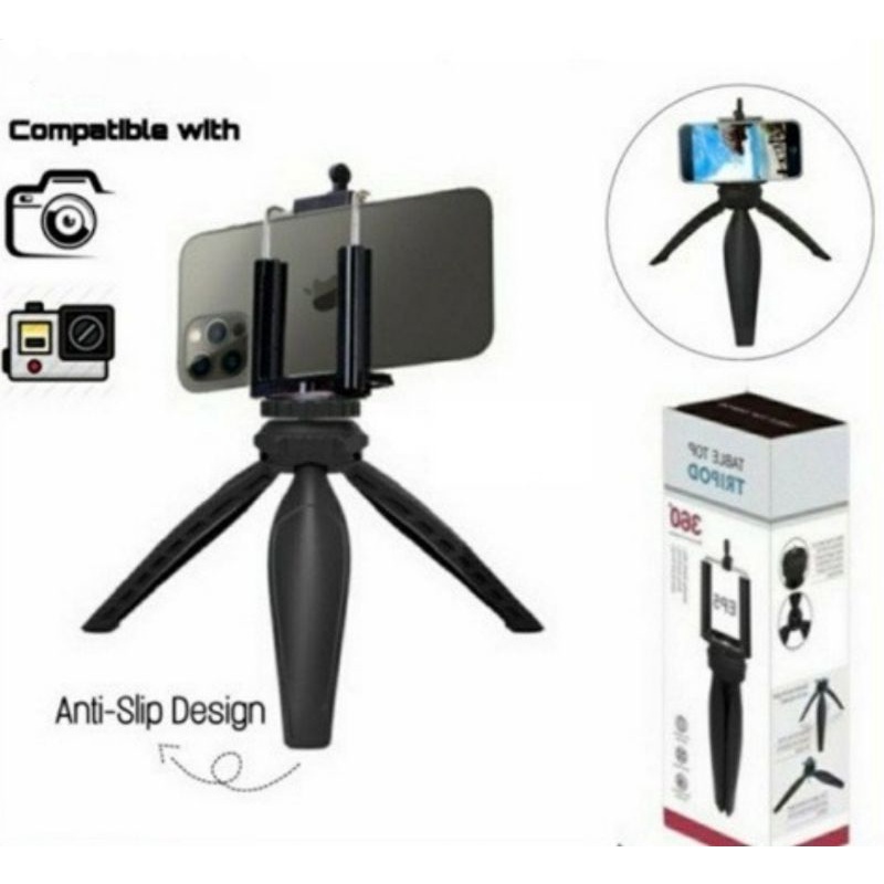 tripod hp ep5 standing hp dan kamera tripod + holder u