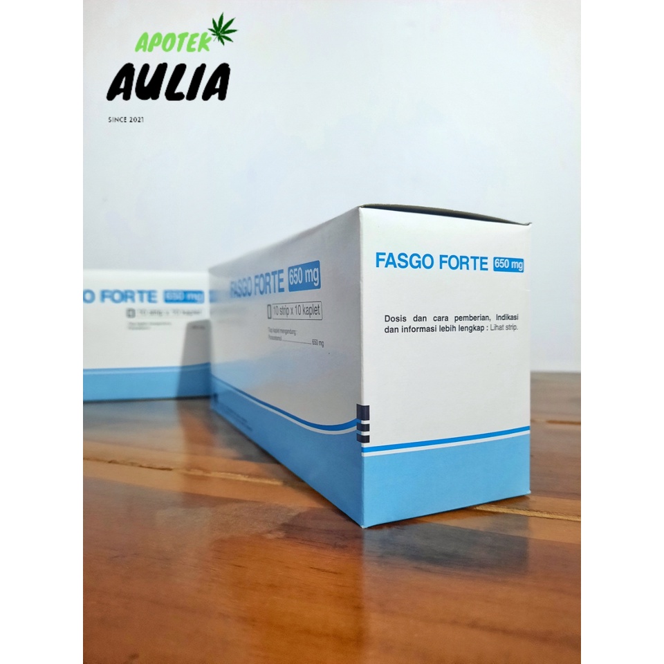 FASGO FORTE ( paracetamol 650 ) perbox