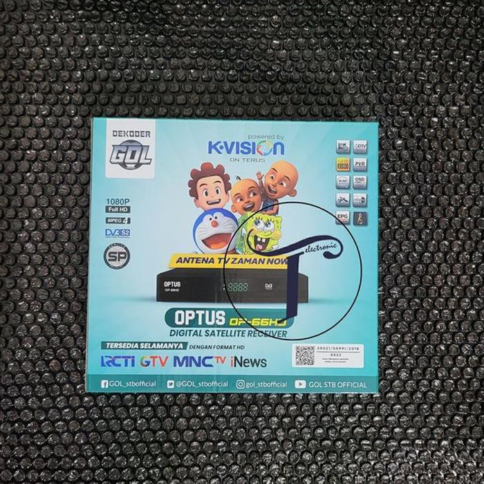 Receiver Optus OP-66 HD Garmedia