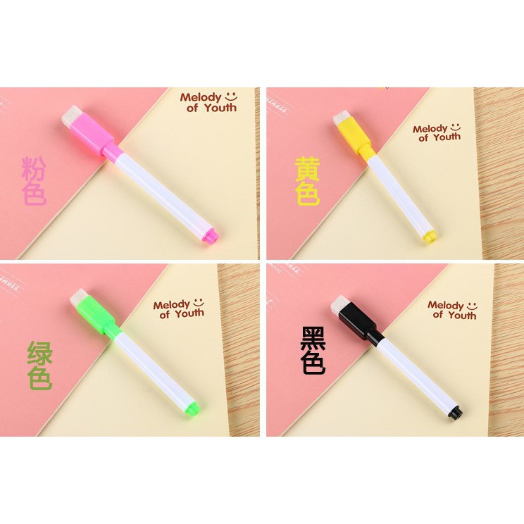 Spidol Wipe clean / wipe clean pen / spidol anak / WIPE CLEAN SPIDOL MINI Tinta bisa dihapus