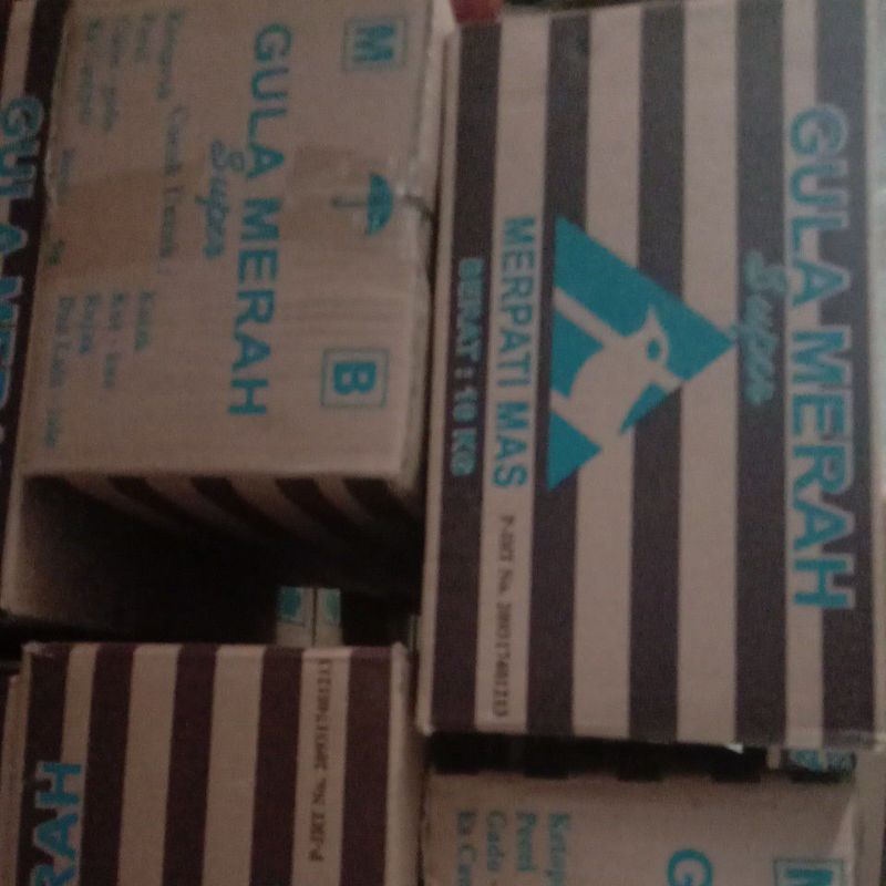 

gula merah super (merek: merpati)