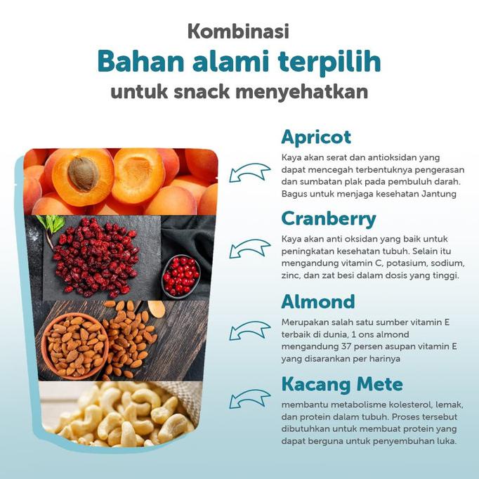 

Diskon Healthy Snack Mia Chia Fruity Mix 1kg Big Sale