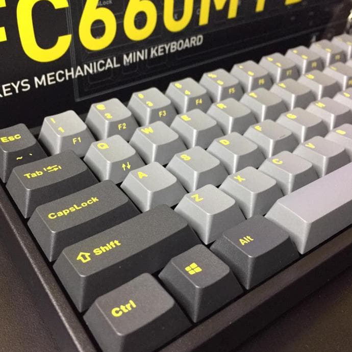 Leopold FC660M Ash Yellow - Gaming Keyboard