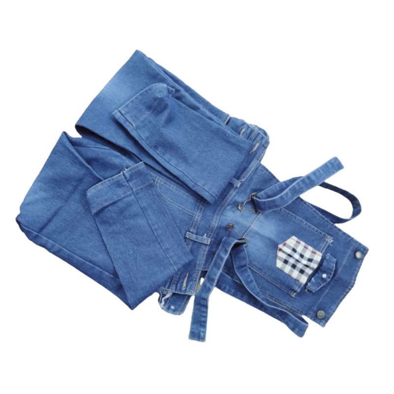 prelove Overall Celana Jeans Celana Kodok Celana Tali