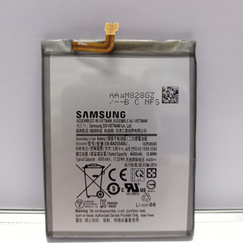 BATERAI BATTERY BATRE SAMSUNG A70 EB-BA705ABU ORIGINAL 100%