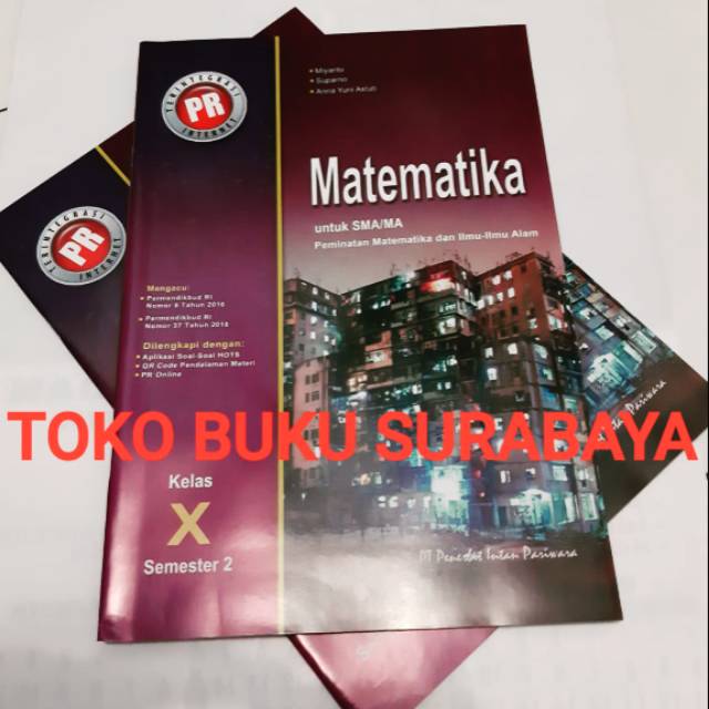 Buku Lks Matematika Peminatan Kelas 10 Semester 2 Berbagai Buku