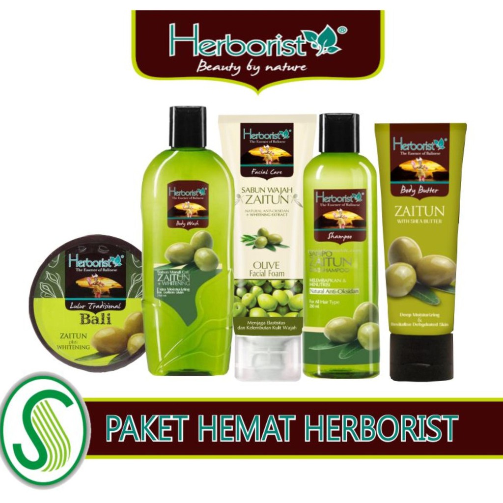 PAKET KECANTIKAN HERBORIST ZAITUN