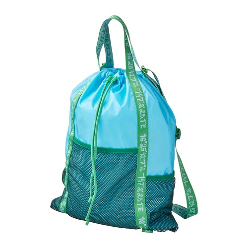 BLAVINGAD Ransel, biru/hijau, 13 l