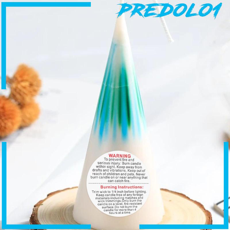 [PREDOLO1] 500 Candle Jar Container Labels Wax Melting Safety Stickers Decal for Candle