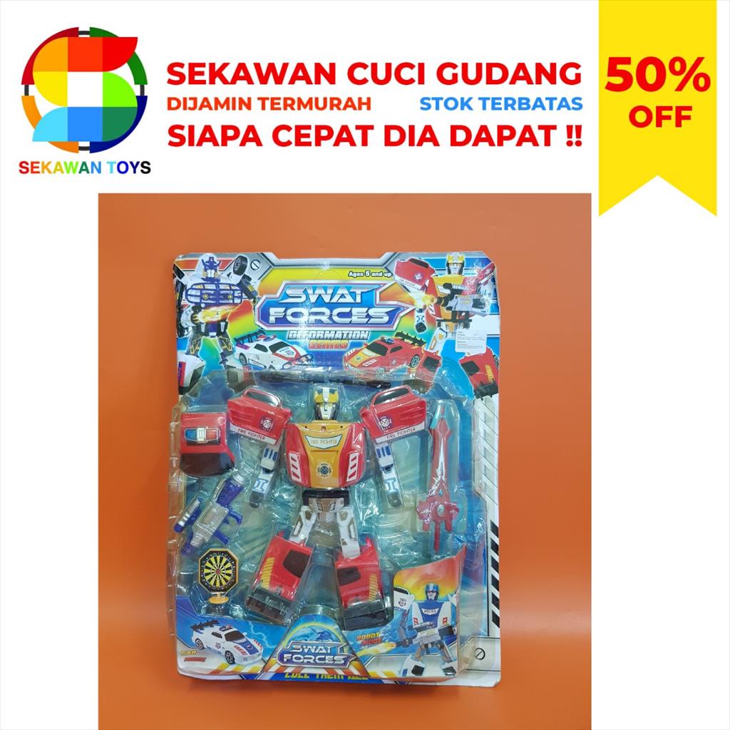 Maina Robot Action/ Robot Hero Swat Forces SEKAWAN SALE 09