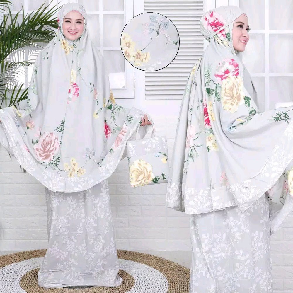 Unik ALAT SHOLAT WANITA MUKENA KATUN JEPANG MUKENAH ROSALINDA DEWASA WANITA ADEM MURAH Diskon