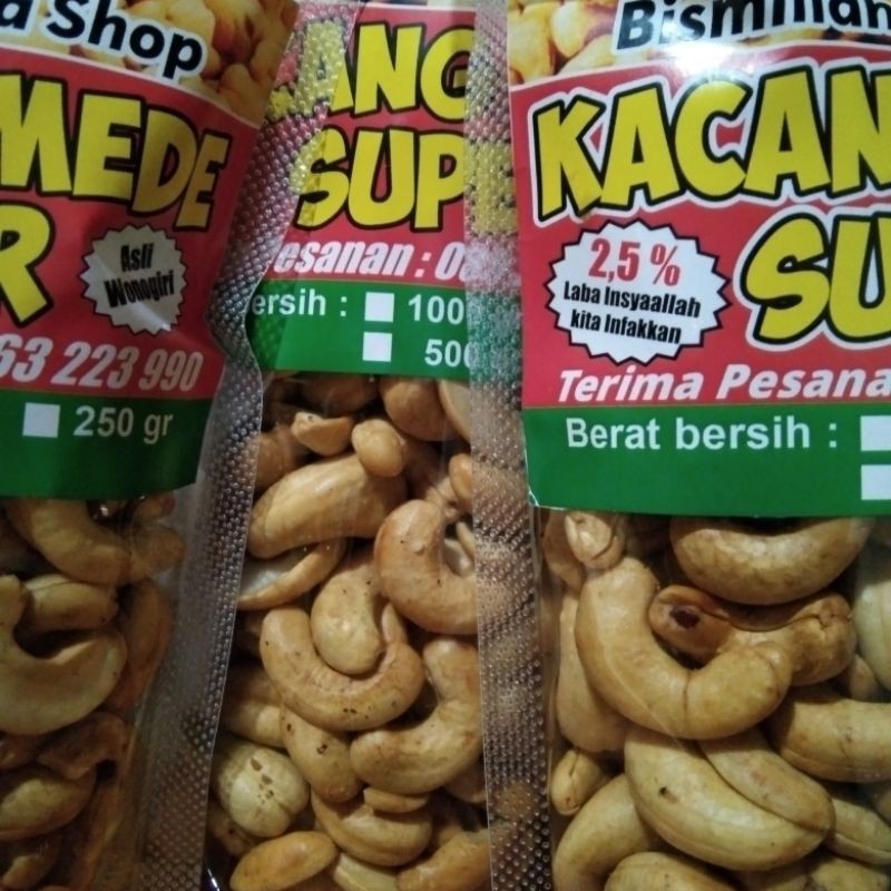 

BISMILLAH|KACANG METE SUPER GORENG (1000GR)