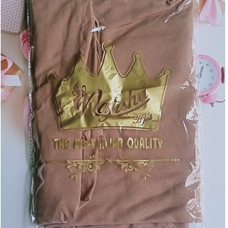 Jilbab Instan Bergo Syria Tali Polos By Nafisha Hijab-MILLO