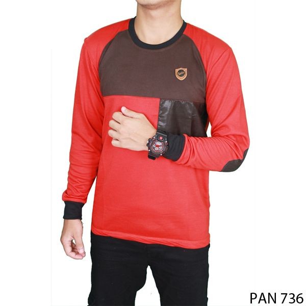 Kaos Panjang T-Shirt Baby Tery Merah – PAN 736