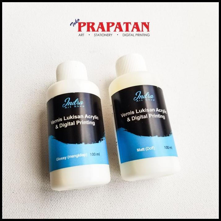 

Indra Art Varnish For Acrylic Paint 100 Ml / Vernis Lukis