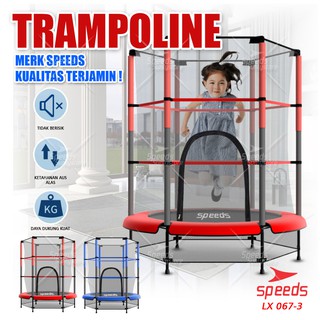 SPEEDS Trampolin anak  55” Trampoline Mainan Anak  067-3