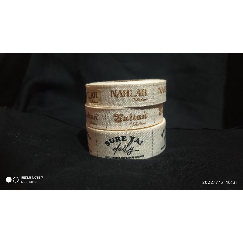 

Label Murah / Label Hijab / Label Woven Damask subtitute