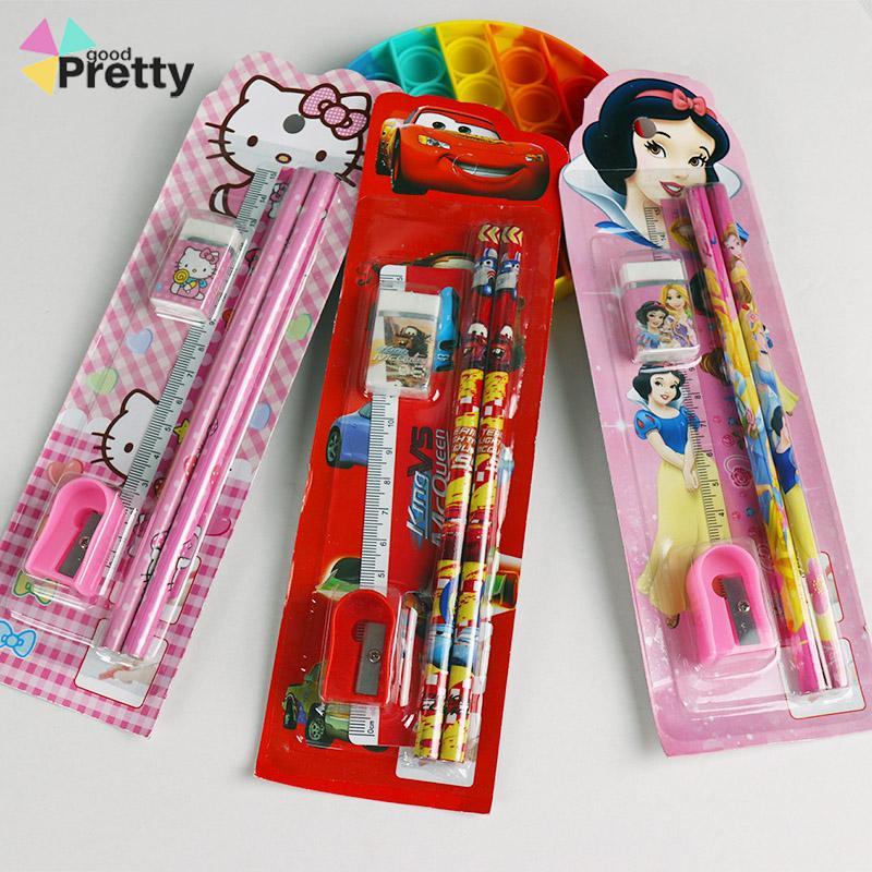 5pcs Siswa Kreatif Set Kartun Kartun Lucu Kindergarten Festival Kecil Hadiah Kecil - PD