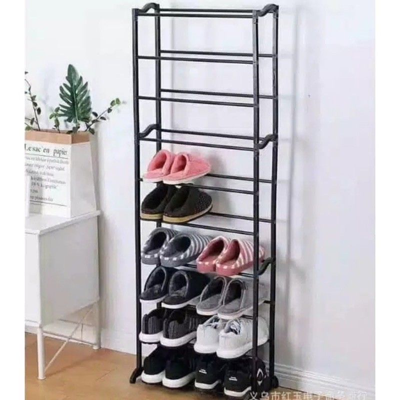 AMAZING SHOES RACK / RAK SEPATU LIPAT 10 SUSUN