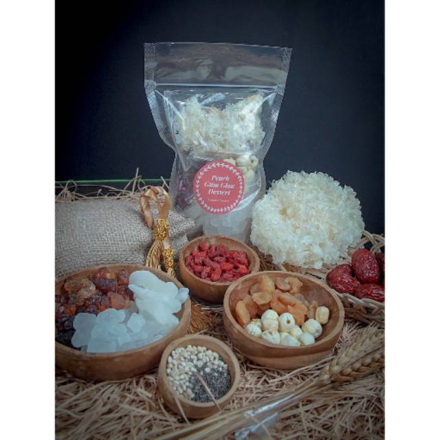 

Peach Gum Glow Dessert | Premium Dessert | 100% Bahan Alami (Organik)