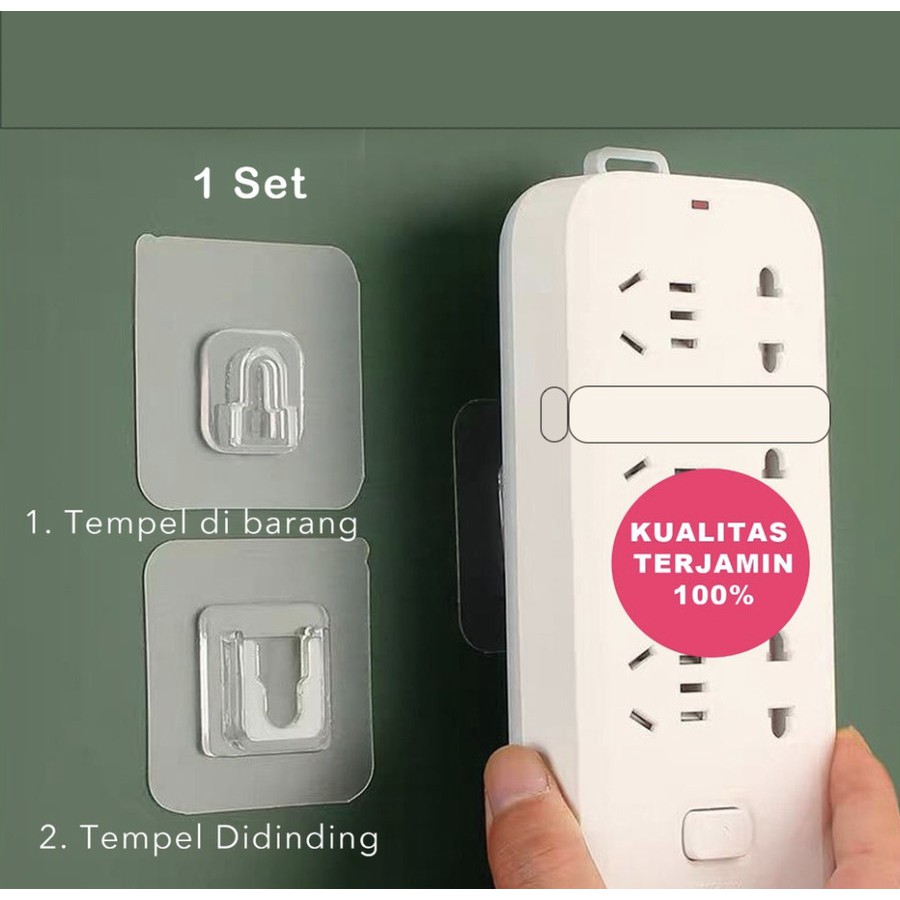 GANTUNGAN TEMPEL SOCKET HOOK GANTUNG PLUS MINUS KUALITAS PREMIUM