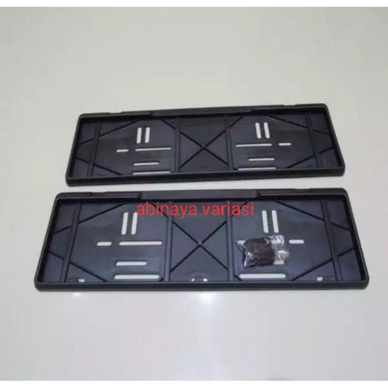 Tatakan Plat Nomor Mobil ALPHARD Standar Astra