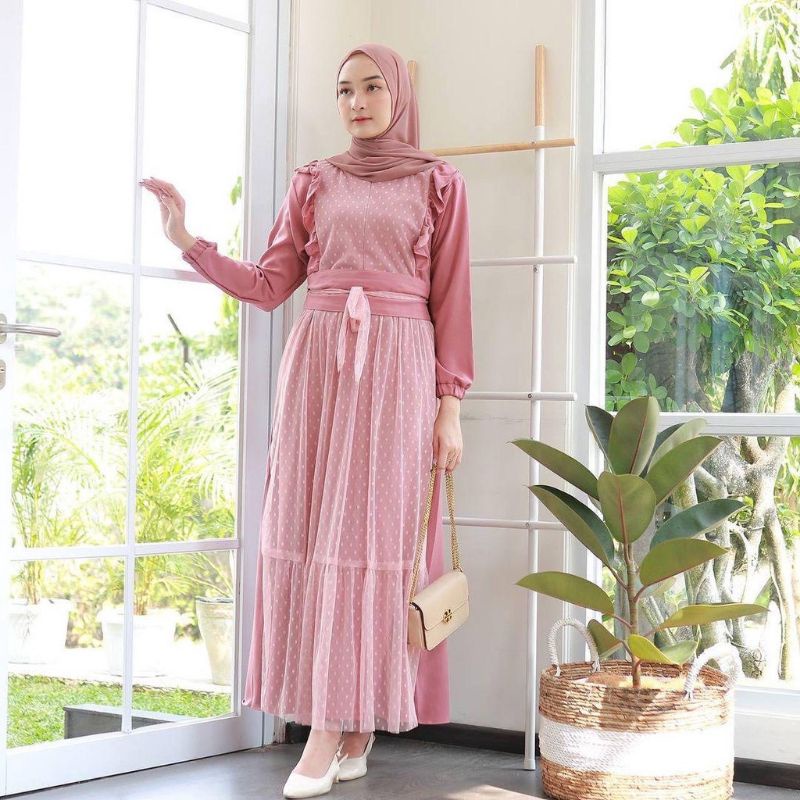 [COD] Lovely dress gamis muslim wanita